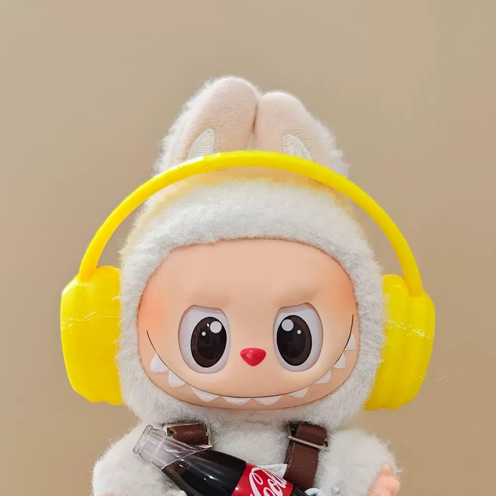 Labubu Over-Ear Headphones  (Dress Only)