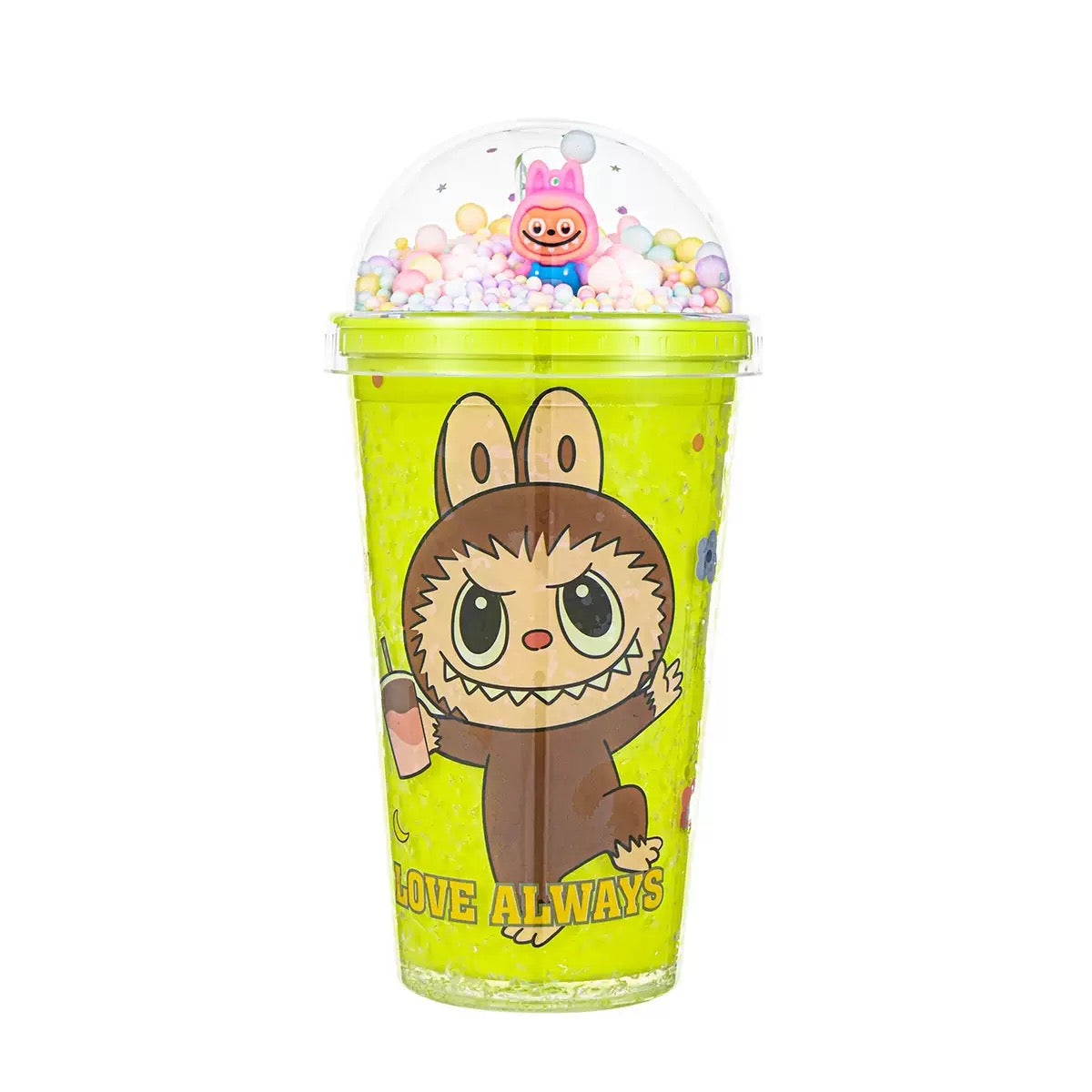 Labubu 450 ml Glitter Shaker Cup